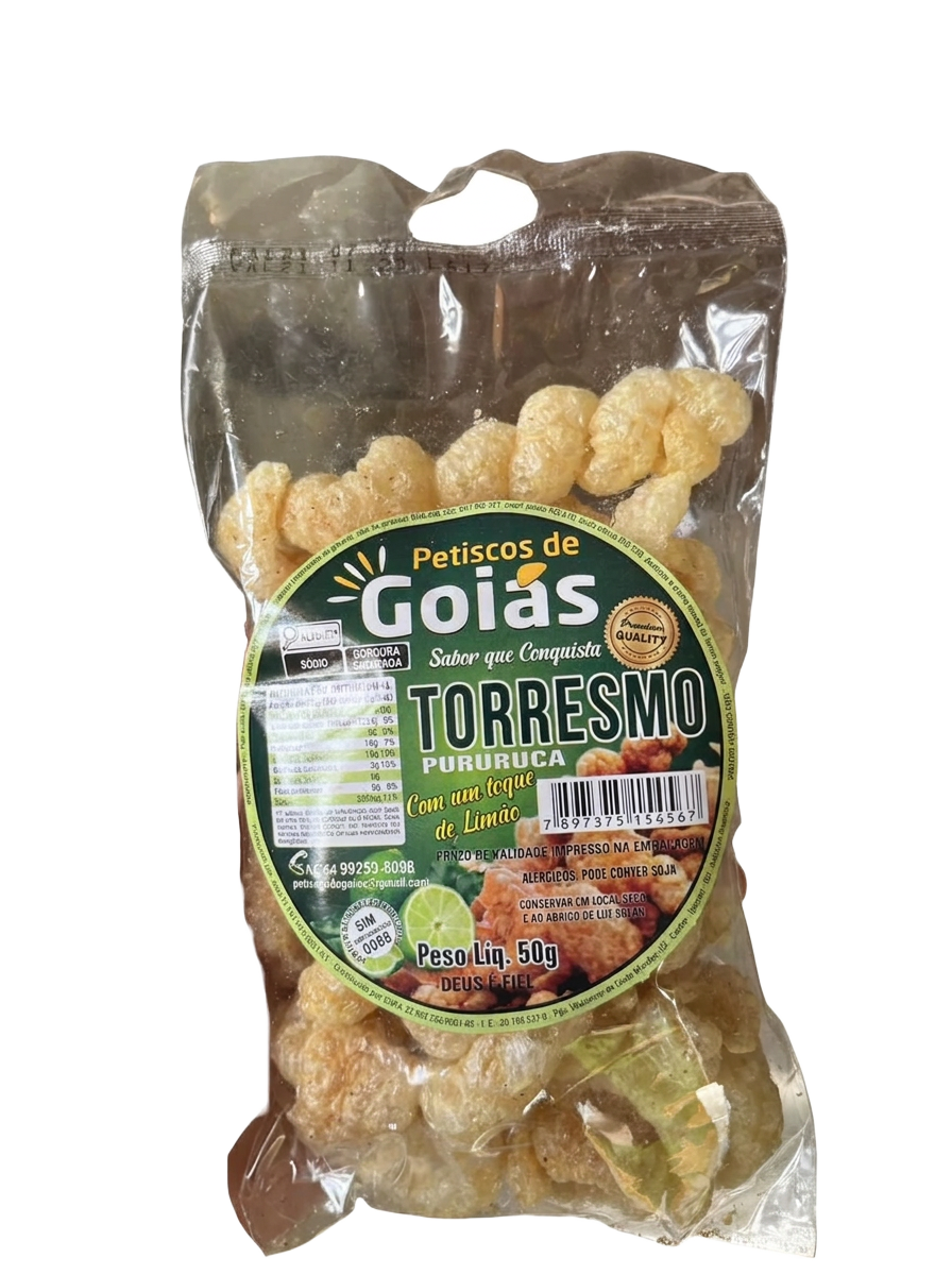 Torresmo Limão Petiscos de Goiás